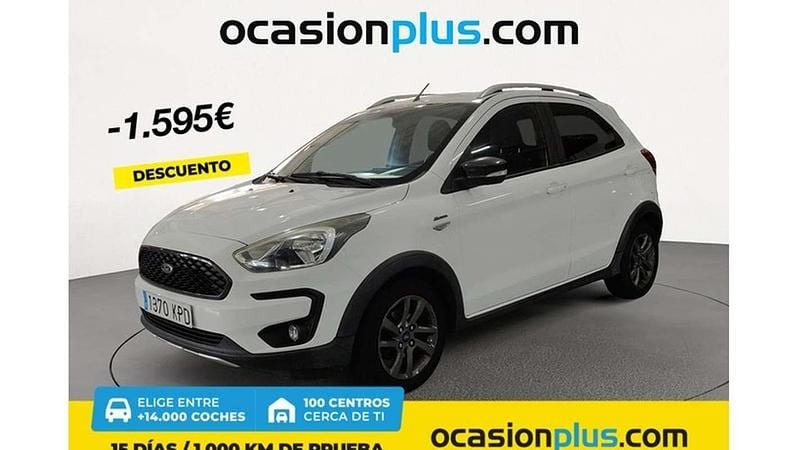 Blanco Usado 2018 Ford Ka Plus Active Utilitario | 7355 € (Buen precio) - Imagen 1/4
