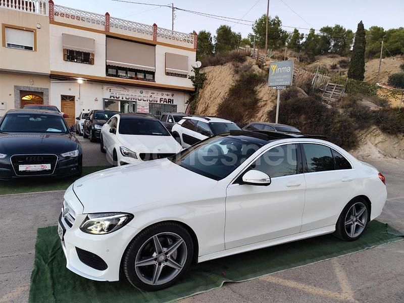 Blanco Usado 2014 Mercedes C220 Avantgarde Berlina | 18.500 € (Caro) - Imagen 1/4