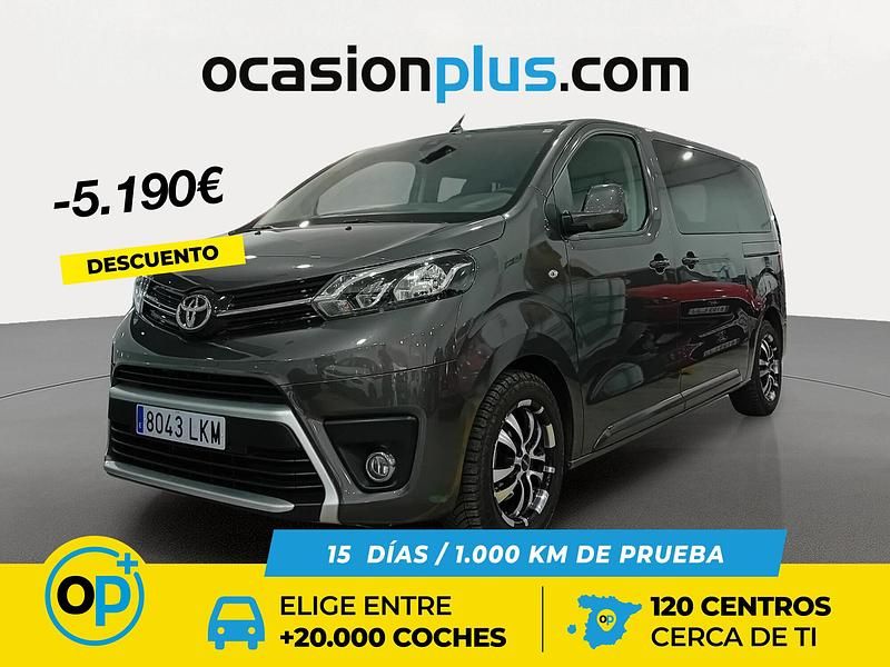 Gris Usado 2020 Toyota Proace Verso Active Familiar | 33.450 € (Un poco caro) - Imagen 1/4