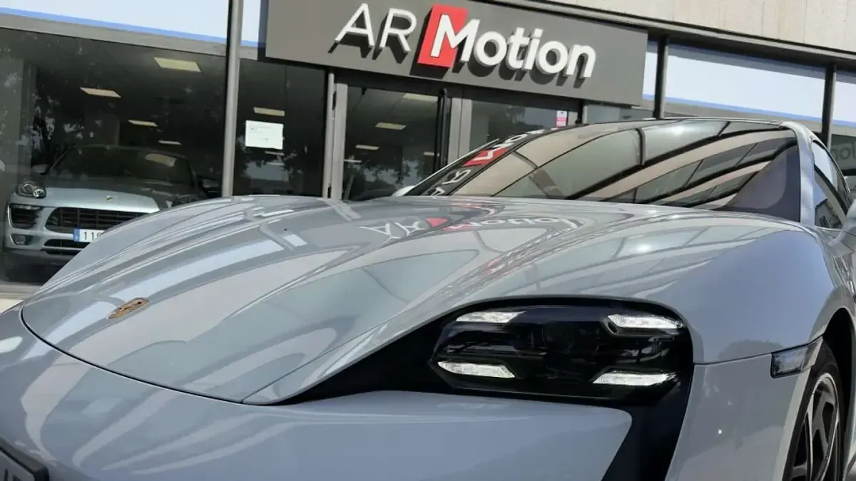 Usado Porsche Taycan 4S 389 kW (530 CV) 2021 Blanco Berlina