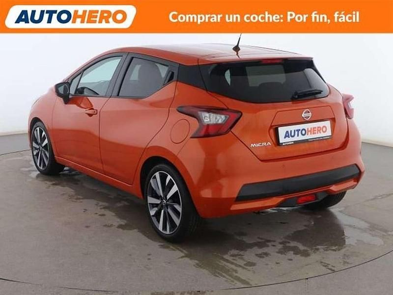 Usado Nissan Micra Tekna 101 CV (74 kW) 2020 Naranja Utilitario