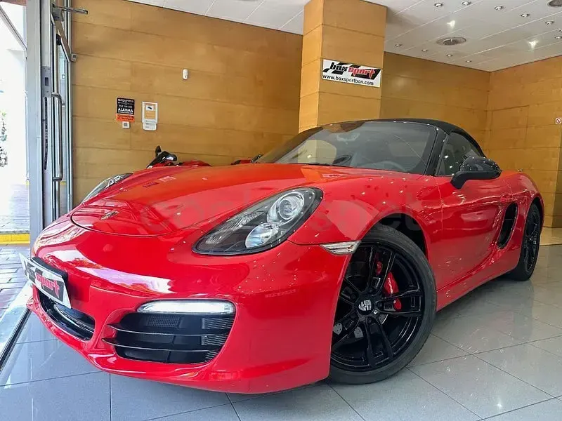 Usado Porsche Boxster 315 CV (231 kW) 2012 Rojo Descapotable