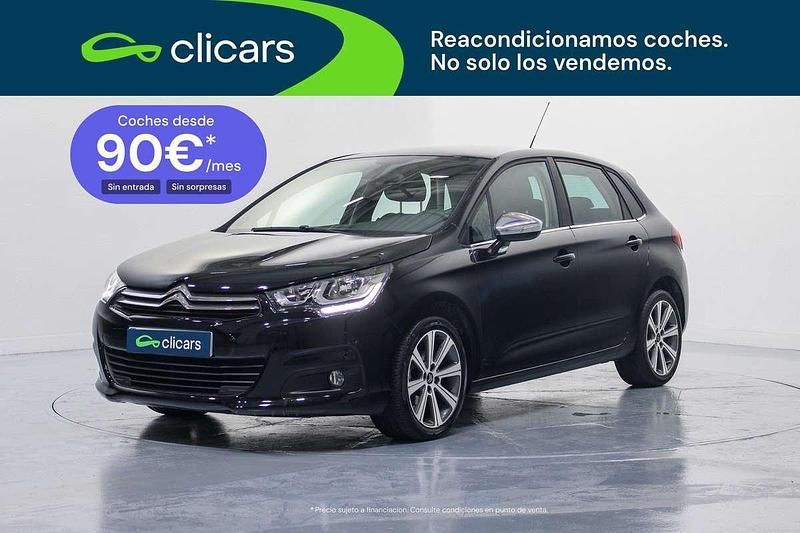 Usado Citroën C4 Feel 99 CV (72 kW) 2016 Negro Utilitario