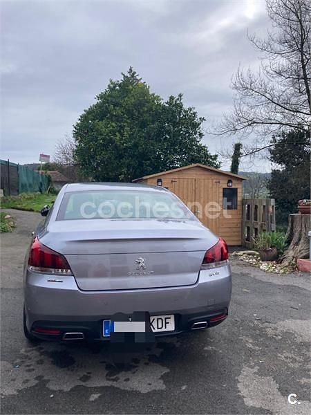 Usado Peugeot 508 GT-line 150 CV (110 kW) 2017 Gris / plata Berlina