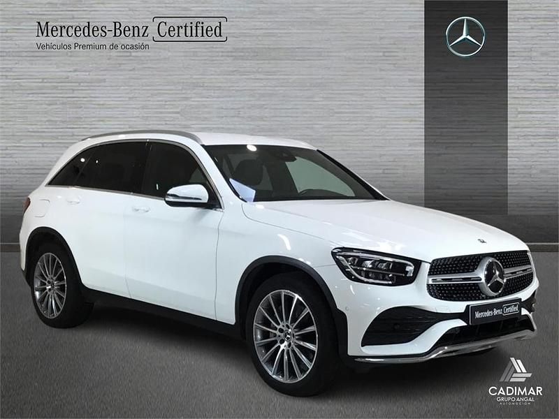 Usado Mercedes GLC220 194 CV (142 kW) 2022 Blanco SUV