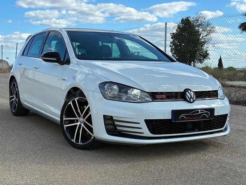 Usado VW Golf VII GTD 184 CV (135 kW) 2016 Blanco Berlina