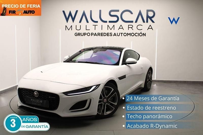 Blanco Usado 2021 Jaguar F-Type R-Dynamic Coupe | 46.899 € (Super precio) - Imagen 1/4
