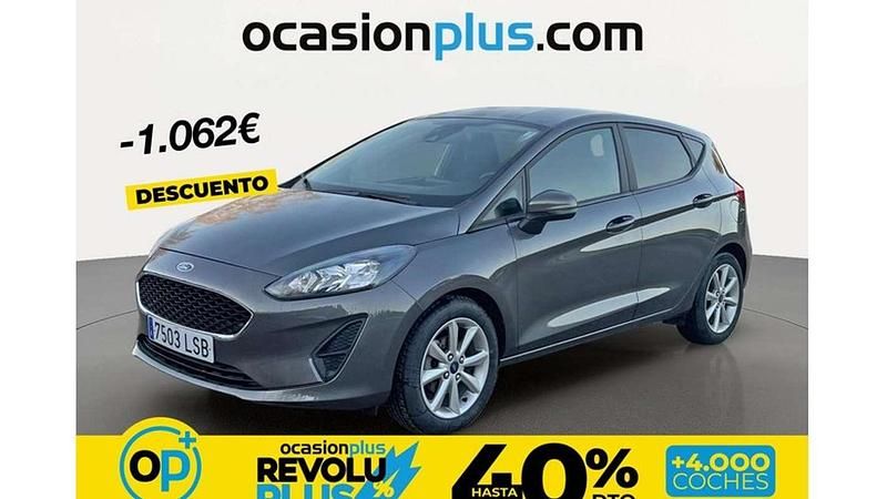 Usado Ford Fiesta Trend 101 CV (74 kW) 2021 Gris Utilitario
