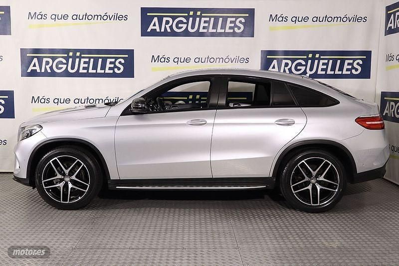 Usado Mercedes GLE350 AMG line 258 CV (189 kW) 2016 Plateado Coupe