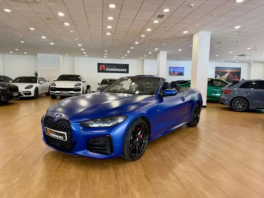 Usado BMW 440 Cabriolet 340 CV (250 kW) 2024 Azul Descapotable