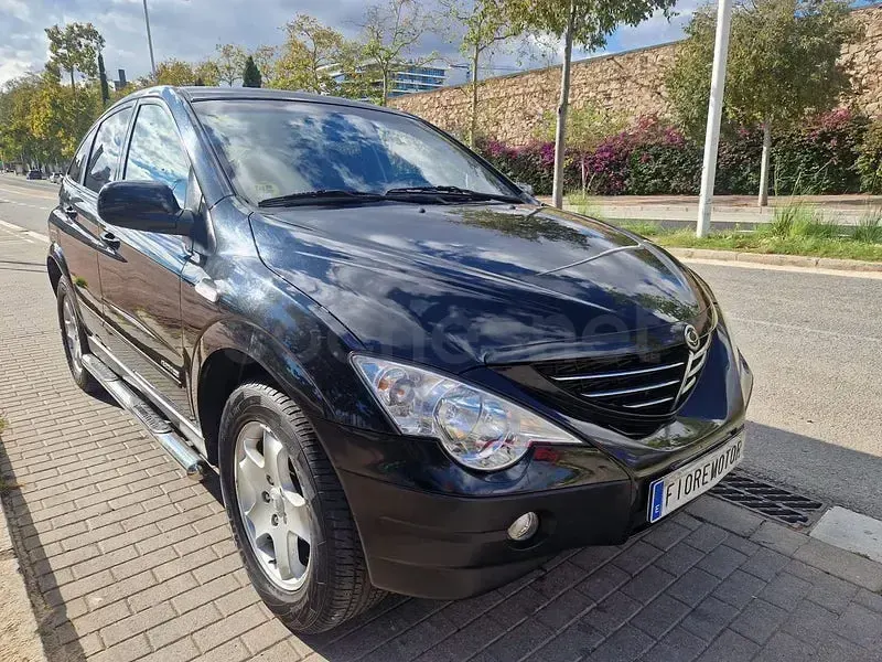 Usado SsangYong Actyon 140 CV (102 kW) 2009 Negro SUV