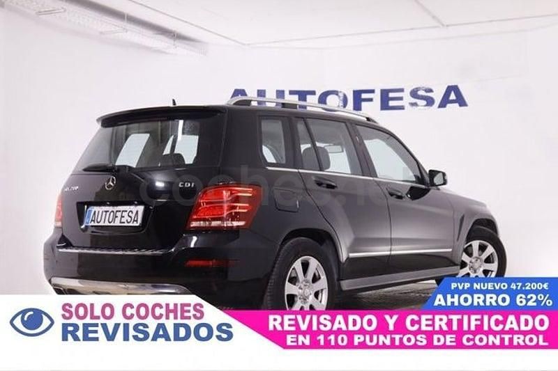 Usado Mercedes GLK200 143 CV (105 kW) 2015 Negro SUV