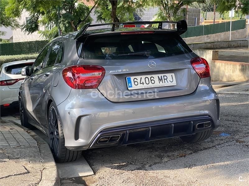 Gris / plata Usado 2016 Mercedes A45 AMG Berlina | 30.990 € (Precio justo) - Imagen 1/4