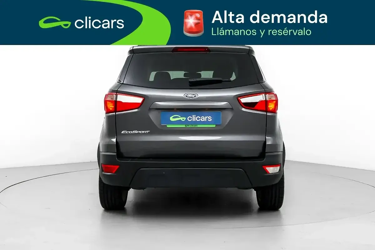 Usado Ford Ecosport Trend 125 CV (91 kW) 2019 Gris / plata SUV