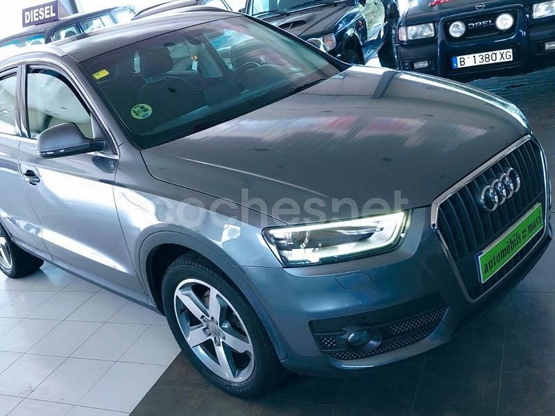 Usado Audi Q3 Ambition 140 CV (102 kW) 2013 Gris / plata SUV