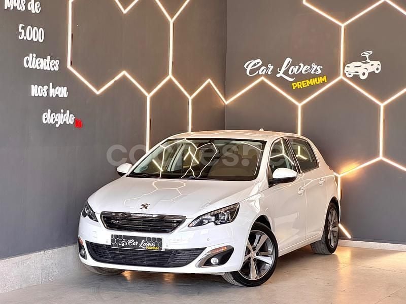 Blanco Usado 2016 Peugeot 308 Allure Berlina | 9500 € (Precio justo) - Imagen 1/4