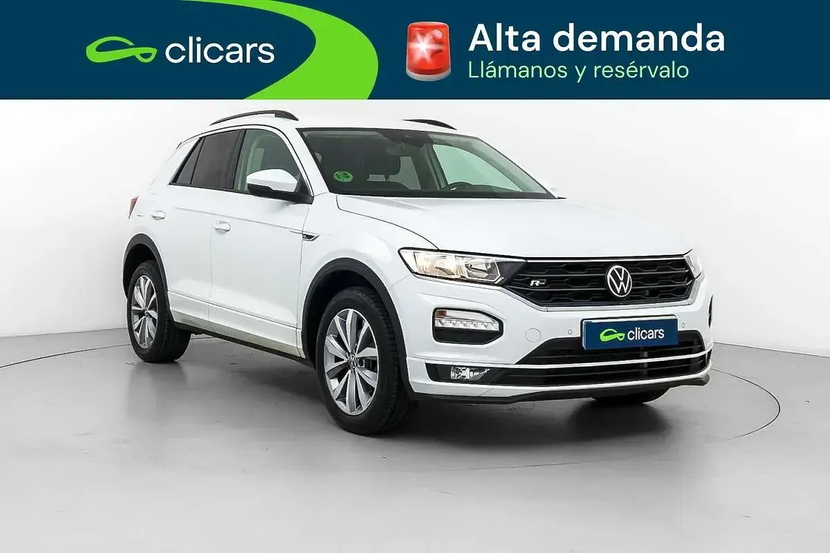 Usado VW T-Roc Advance 110 CV (80 kW) 2021 Blanco SUV