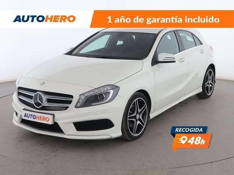 Blanco Usado 2014 Mercedes A180 AMG line Berlina | 14.999 € (Precio justo) - Imagen 1/3