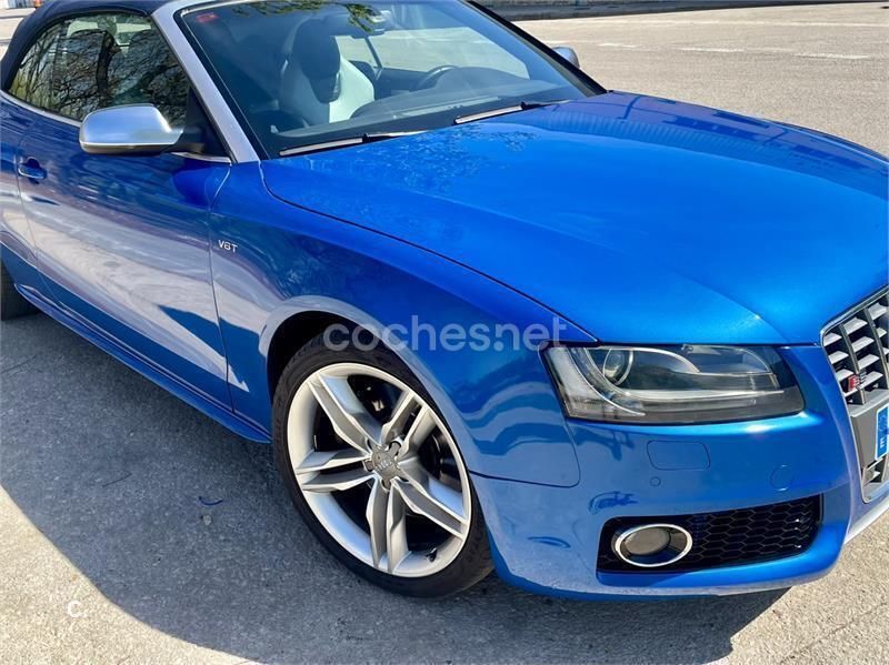 Usado Audi S5 Cabriolet 333 CV (244 kW) 2011 Azul Descapotable
