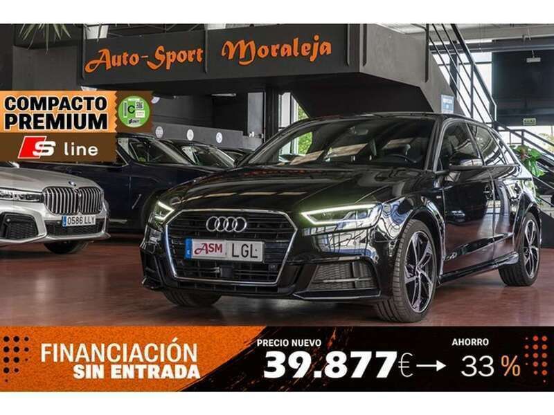 Negro Usado 2020 Audi A3 Sportback Sport Utilitario | 24.500 € (Precio justo) - Imagen 1/4