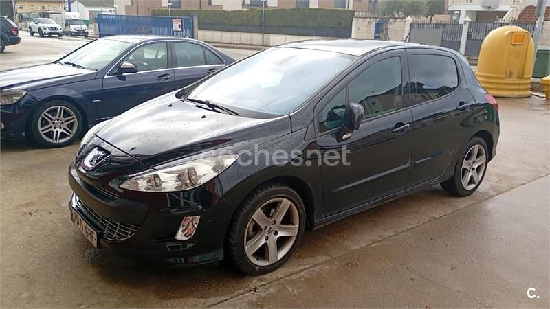 Negro Usado 2008 Peugeot 308 Berlina | 4800 € (Un poco caro) - Imagen 1/4