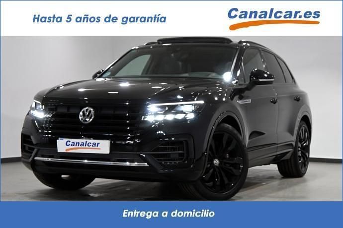 Negro Usado 2019 VW Touareg R-line SUV | 39.551 € (Buen precio) - Imagen 1/4