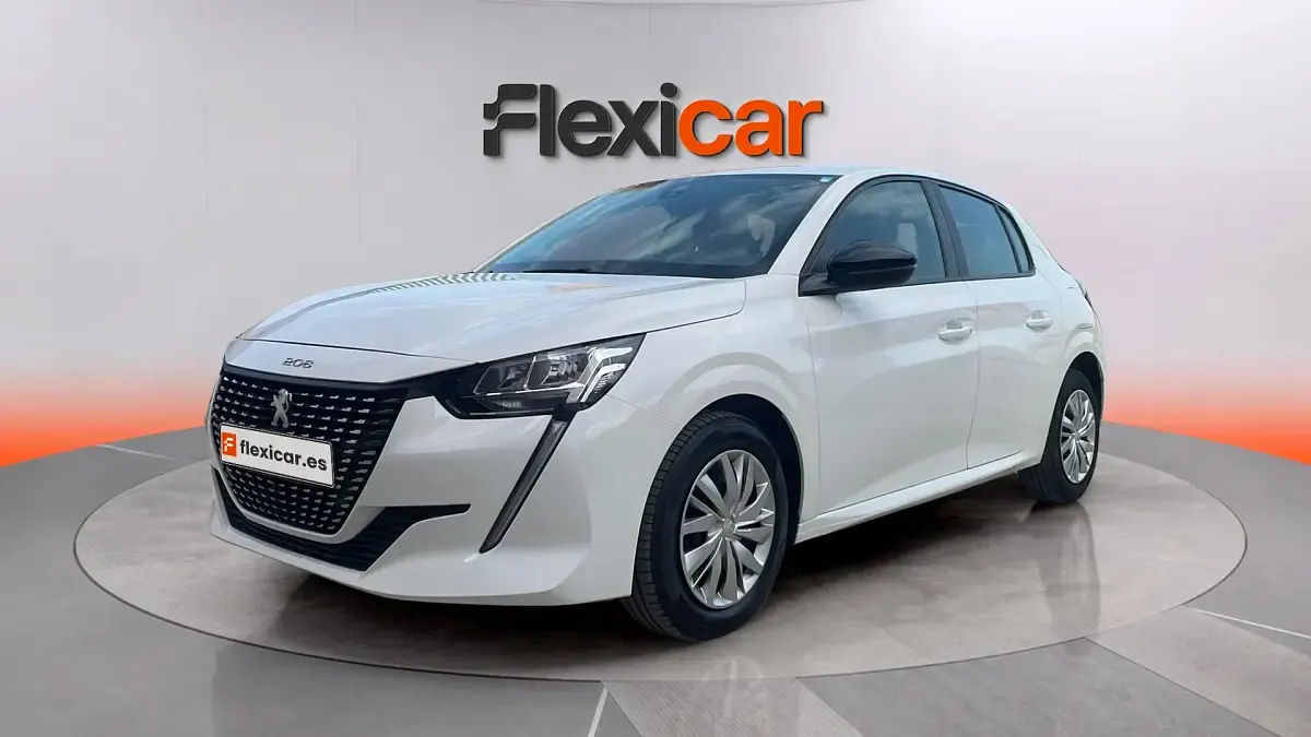 Usado Peugeot 208 Active 101 CV (74 kW) 2022 Blanco Utilitario