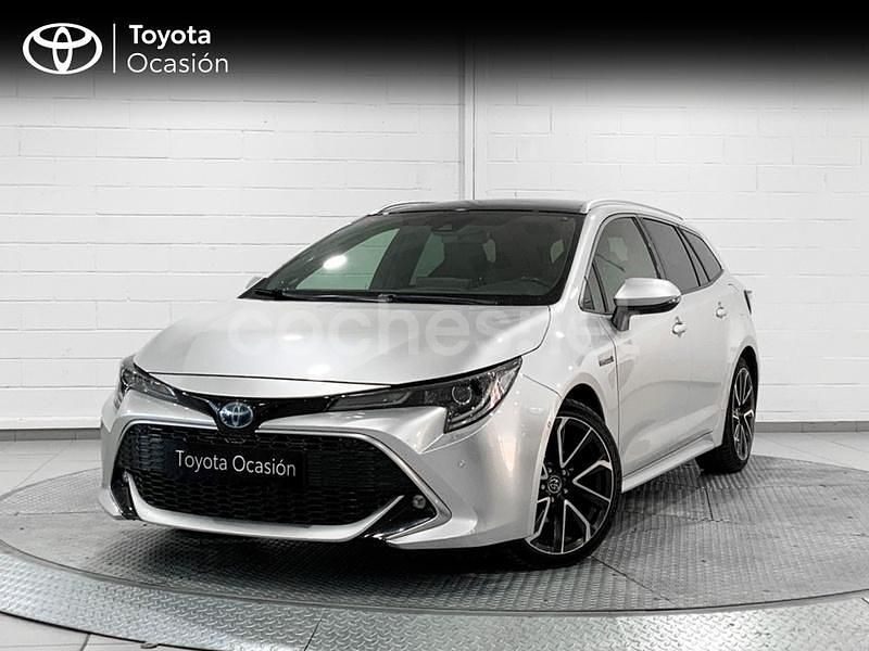 Gris / plata Usado 2019 Toyota Corolla Advance Familiar | 20.400 € (Precio justo) - Imagen 1/4
