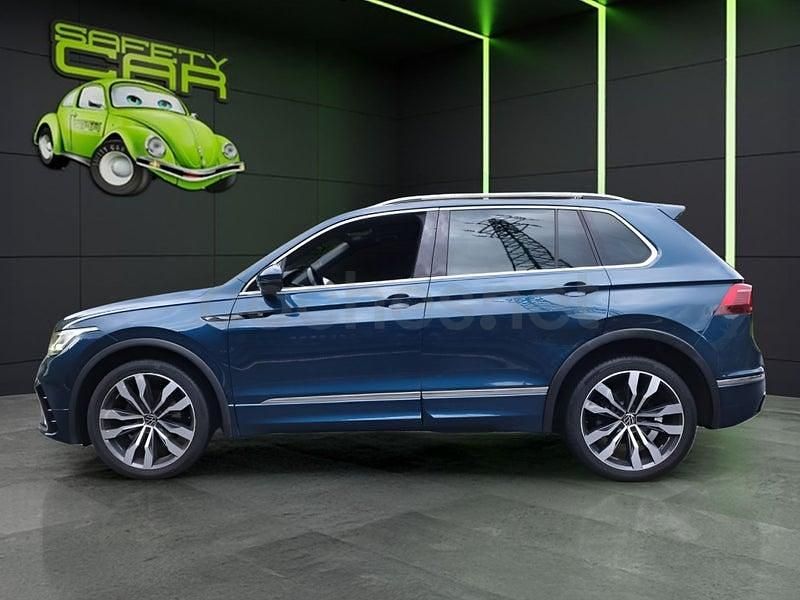 Usado VW Tiguan R-line 150 CV (110 kW) 2021 Azul SUV
