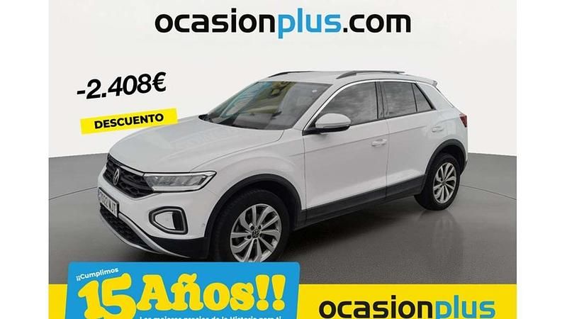 Blanco Usado 2023 VW T-Roc Life SUV | 24.082 € (Precio justo) - Imagen 1/4