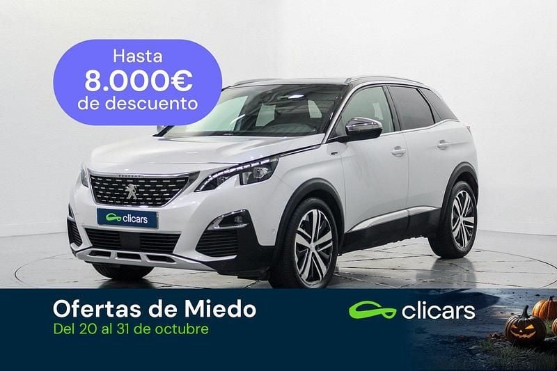 Blanco Usado 2018 Peugeot 3008 GT SUV | 17.490 € (Buen precio) - Imagen 1/4