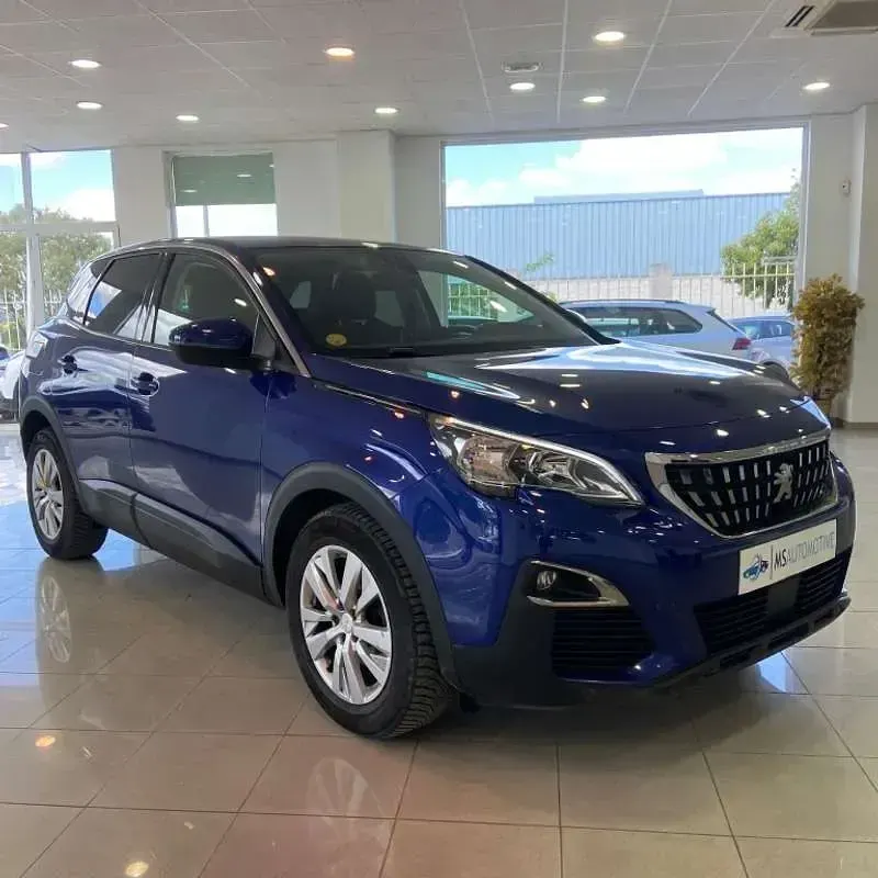 Usado Peugeot 3008 Active 131 CV (96 kW) 2020 Azul SUV