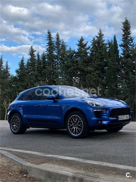 Azul Usado 2015 Porsche Macan S SUV | 40.900 € (Precio justo) - Imagen 1/4