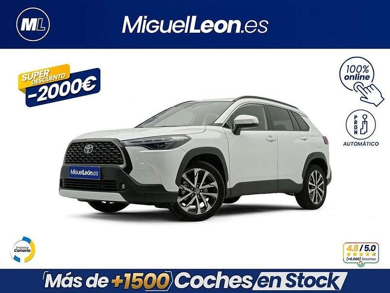 Blanco Usado 2024 Toyota Corolla Cross Style SUV | 30.985 € (Precio justo) - Imagen 1/3