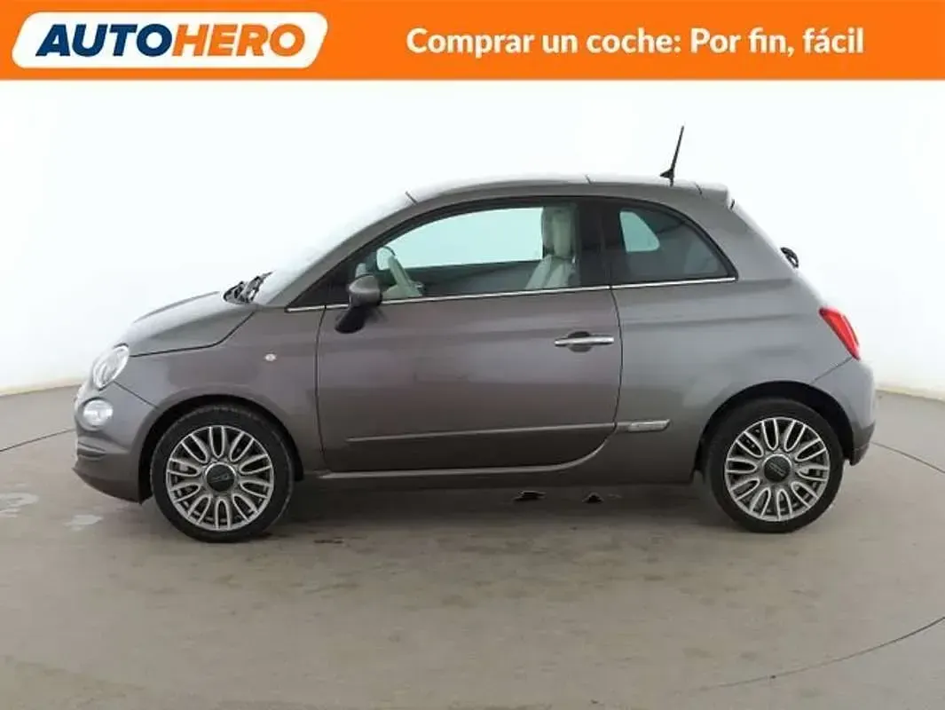 Usado Fiat 500 Lounge 69 CV (50 kW) 2018 Beige Utilitario