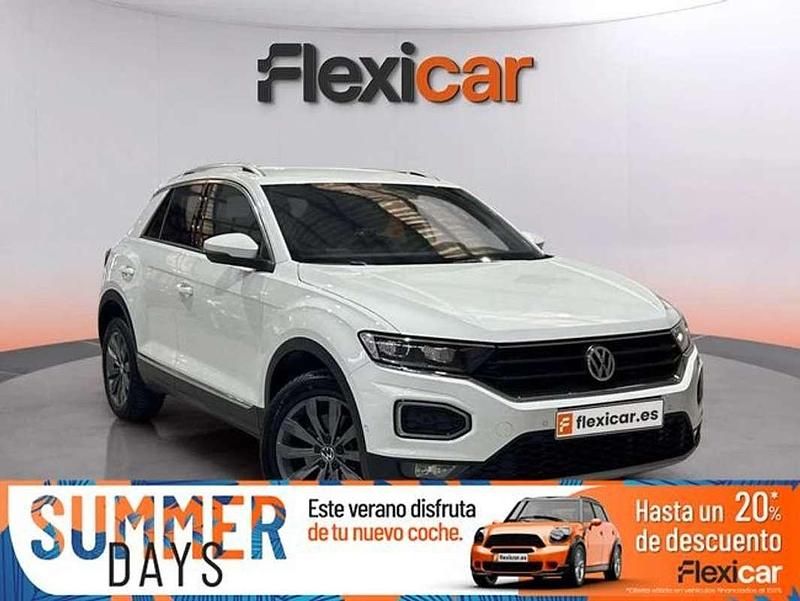 Blanco Usado 2019 VW T-Roc Sportline SUV | 21.290 € (Precio justo) - Imagen 1/4