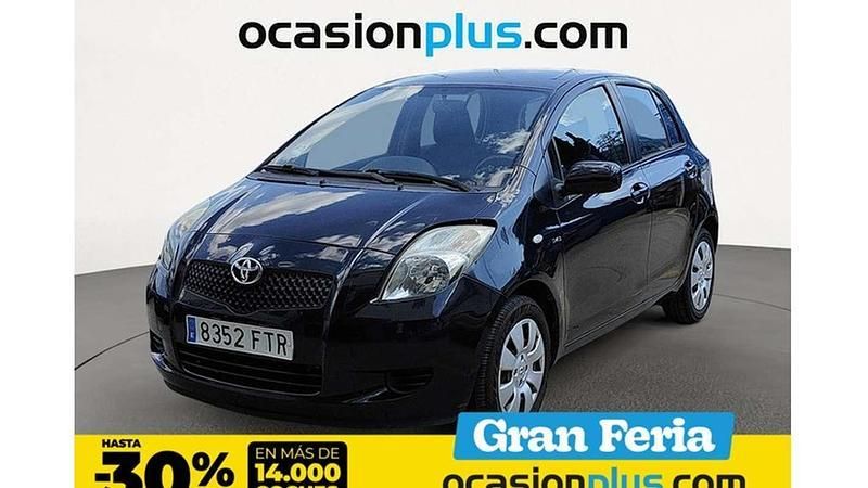 Negro Usado 2007 Toyota Yaris Luna Utilitario | 5700 € (Buen precio) - Imagen 1/4