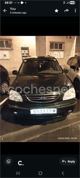 Usado Kia Carens EX 112 CV (82 kW) 2003 Verde Monovolumen