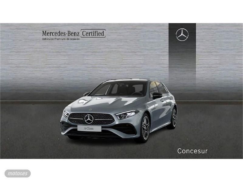 Usado Mercedes A200 AMG line 150 CV (110 kW) 2025 Plateado Berlina