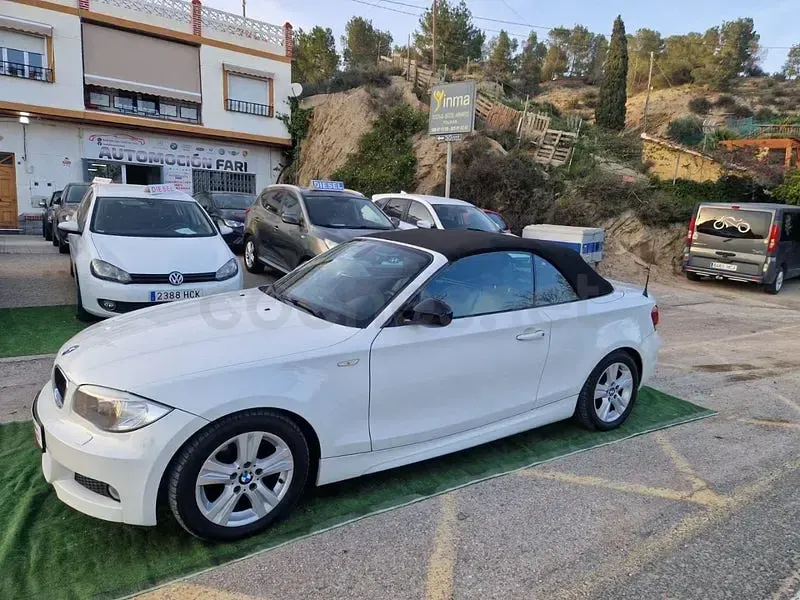 Usado BMW 120 Cabriolet 177 CV (130 kW) 2013 Blanco Descapotable