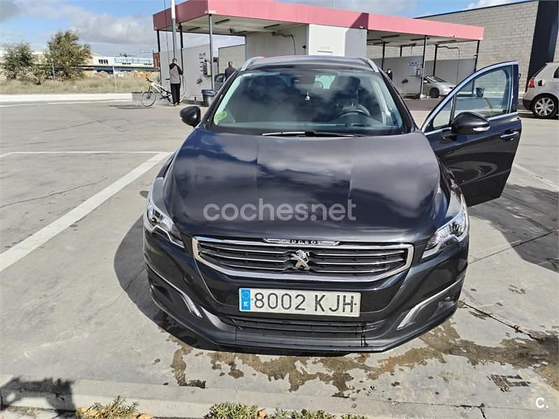 Negro Usado 2018 Peugeot 508 Allure Familiar | 12.500 € (Precio justo) - Imagen 1/4