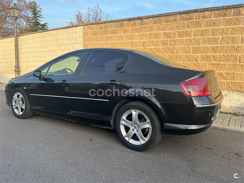 Usado Peugeot 407 Sport 136 CV (100 kW) 2007 Negro Berlina