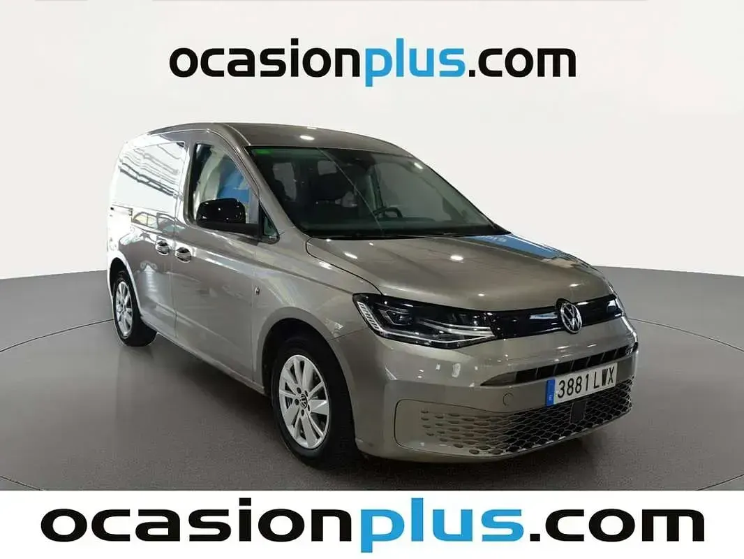 Usado VW Caddy 114 CV (83 kW) 2022 Gris Monovolumen