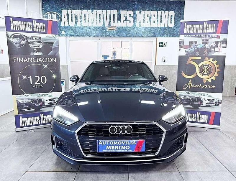 Usado Audi A5 Ambiente 136 CV (100 kW) 2020 Gris Coupe