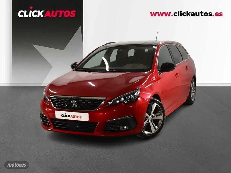 Usado Peugeot 308 GT 130 CV (95 kW) 2021 Rojo Familiar