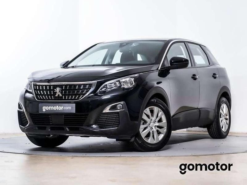 Usado Peugeot 3008 Active 131 CV (96 kW) 2017 Negro SUV