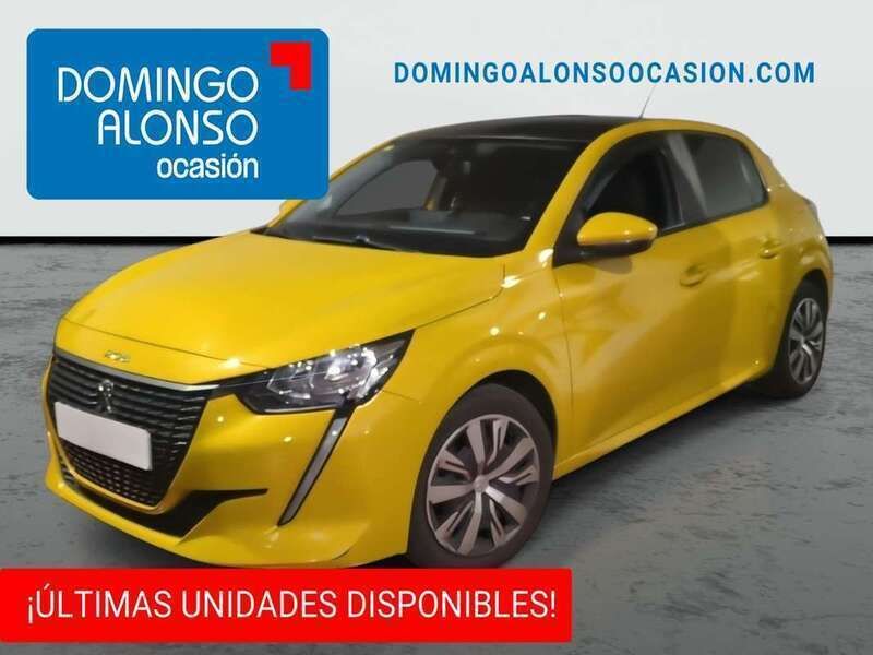 Amarillo Usado 2020 Peugeot 208 Utilitario | 13.190 € (Caro) - Imagen 1/4