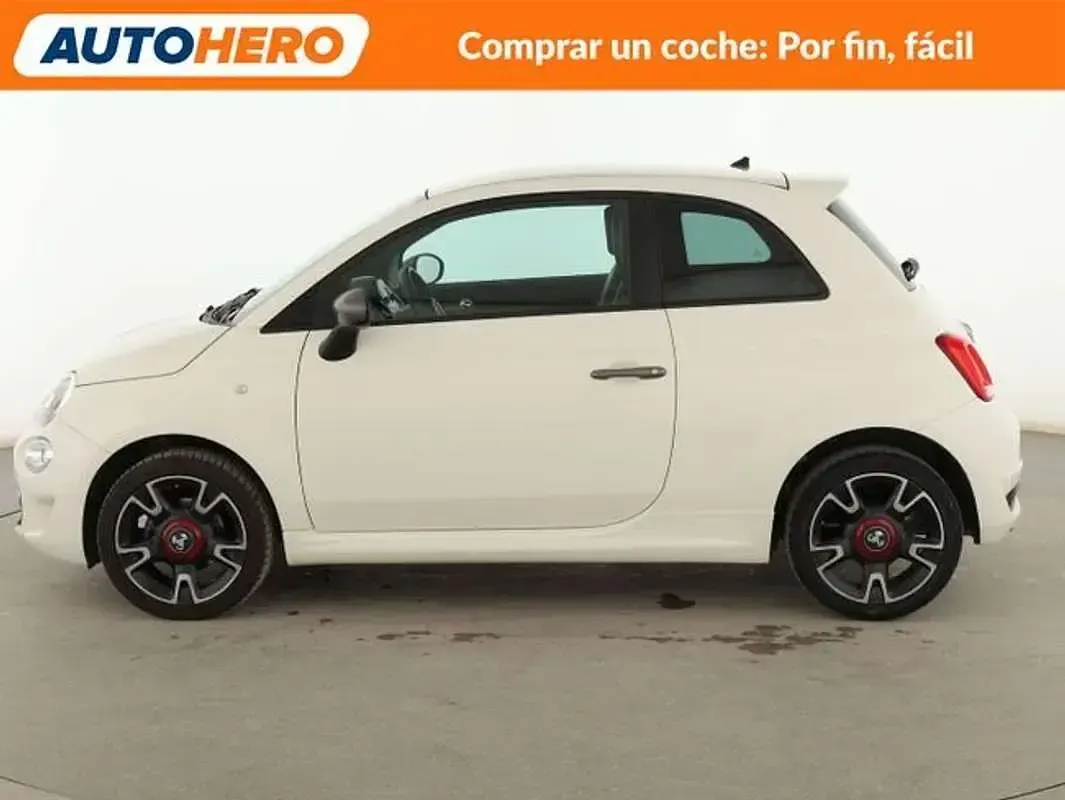 Usado Fiat 500 S 69 CV (50 kW) 2018 Blanco Utilitario