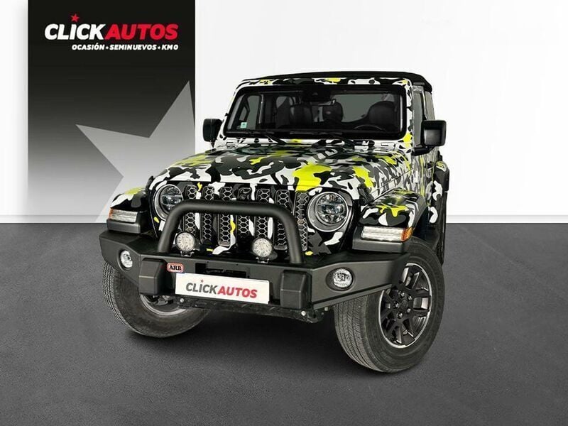 Verde Usado 2022 Jeep Wrangler SUV | 55.400 € (Precio justo) - Imagen 1/4