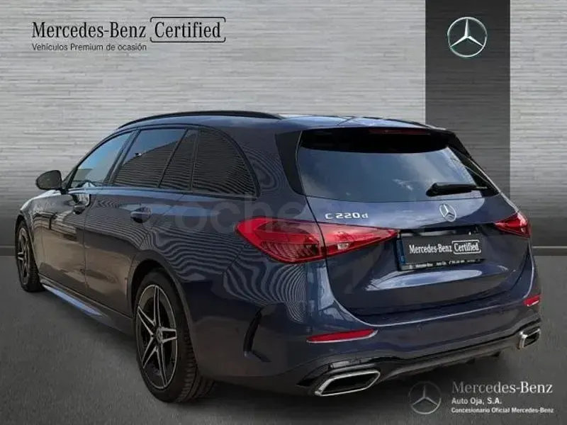 Usado Mercedes C220 197 CV (144 kW) 2026 Azul Familiar